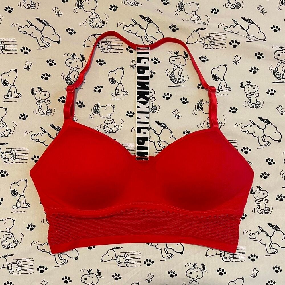 Victoria-s-secret-pink Women's Red Bra